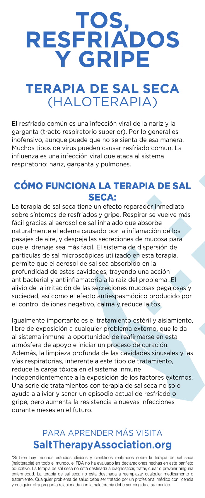 Tos, Resfriados y Gripe (100 pack)