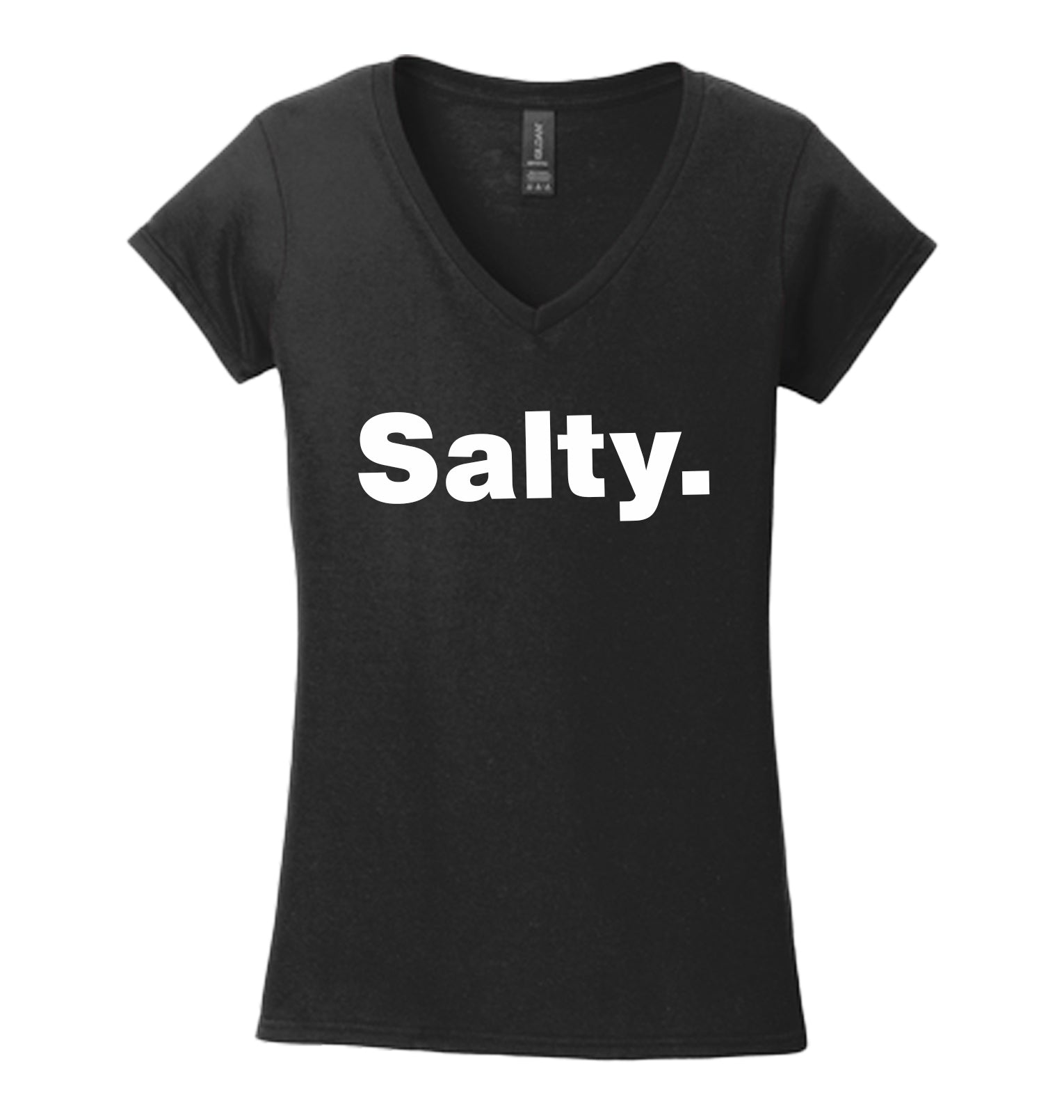 Salty T-shirt.  V Neck