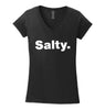 Salty T-shirt.  V Neck