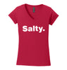 Salty T-shirt.  V Neck