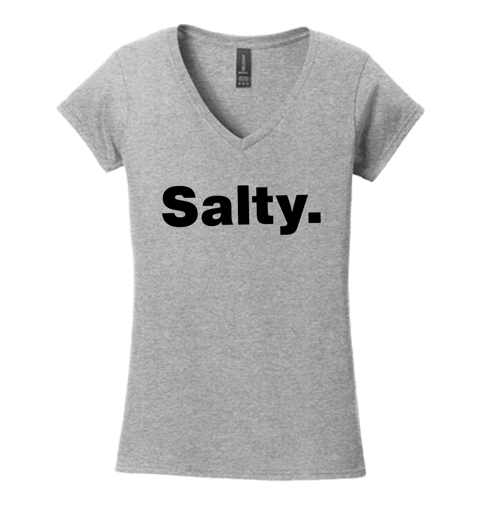 Salty T-shirt.  V Neck