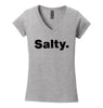 Salty T-shirt.  V Neck