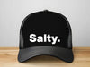 Salty -Trucker Hat Black